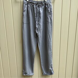 Sincerely Jules pants Small gray linen